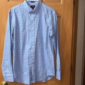 Jcrew Men’s Light Blue Plaid Button Down Shirt🔥